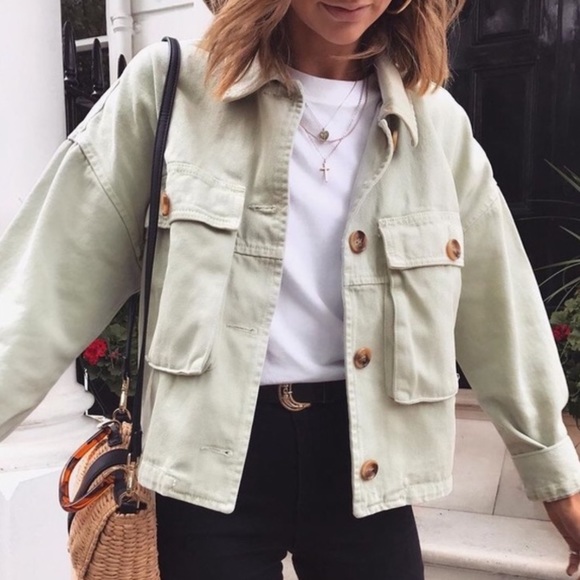Zara Jackets & Blazers - Zara Overshirt With Pockets